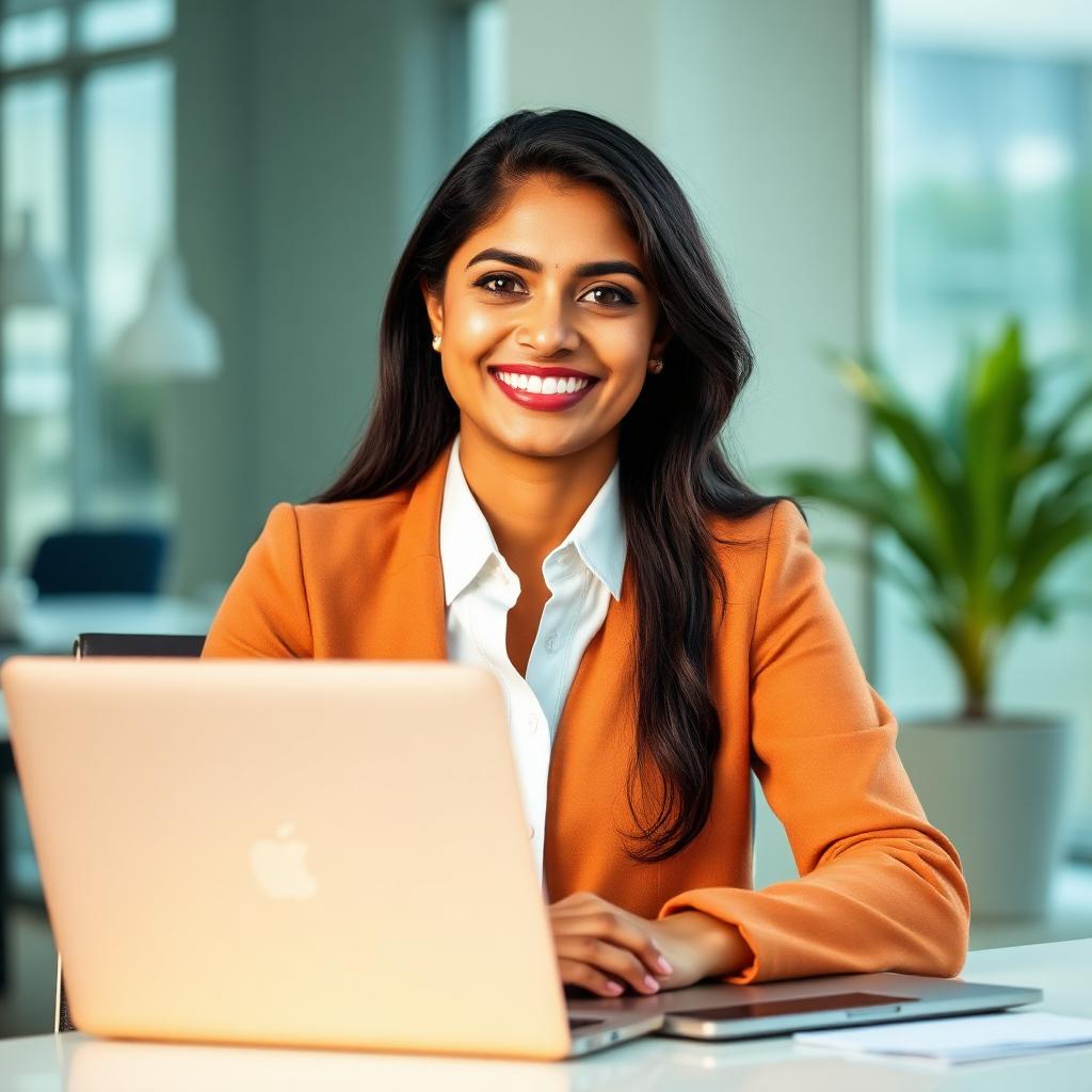 Confident Indian woman professional ready to return to work